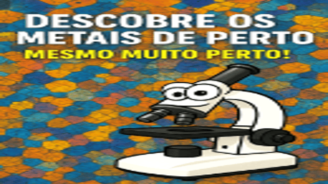 Os metais como nunca os viste: ao microscópio!
