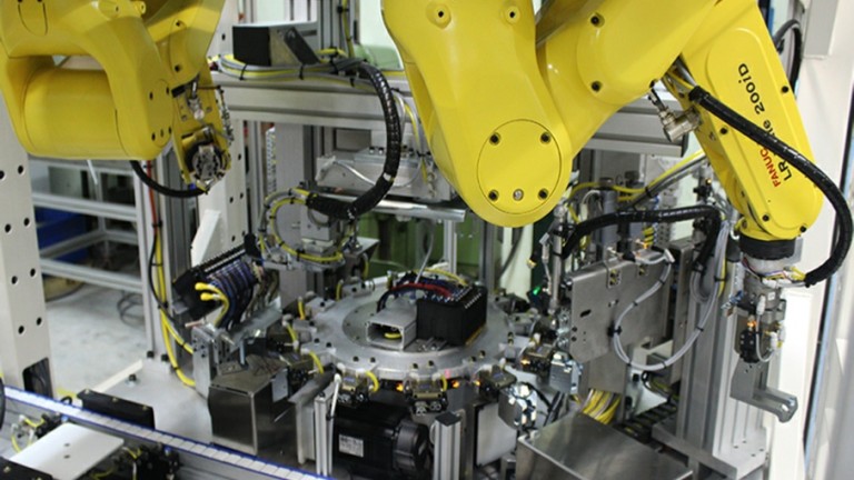 Automação e robótica no fabrico